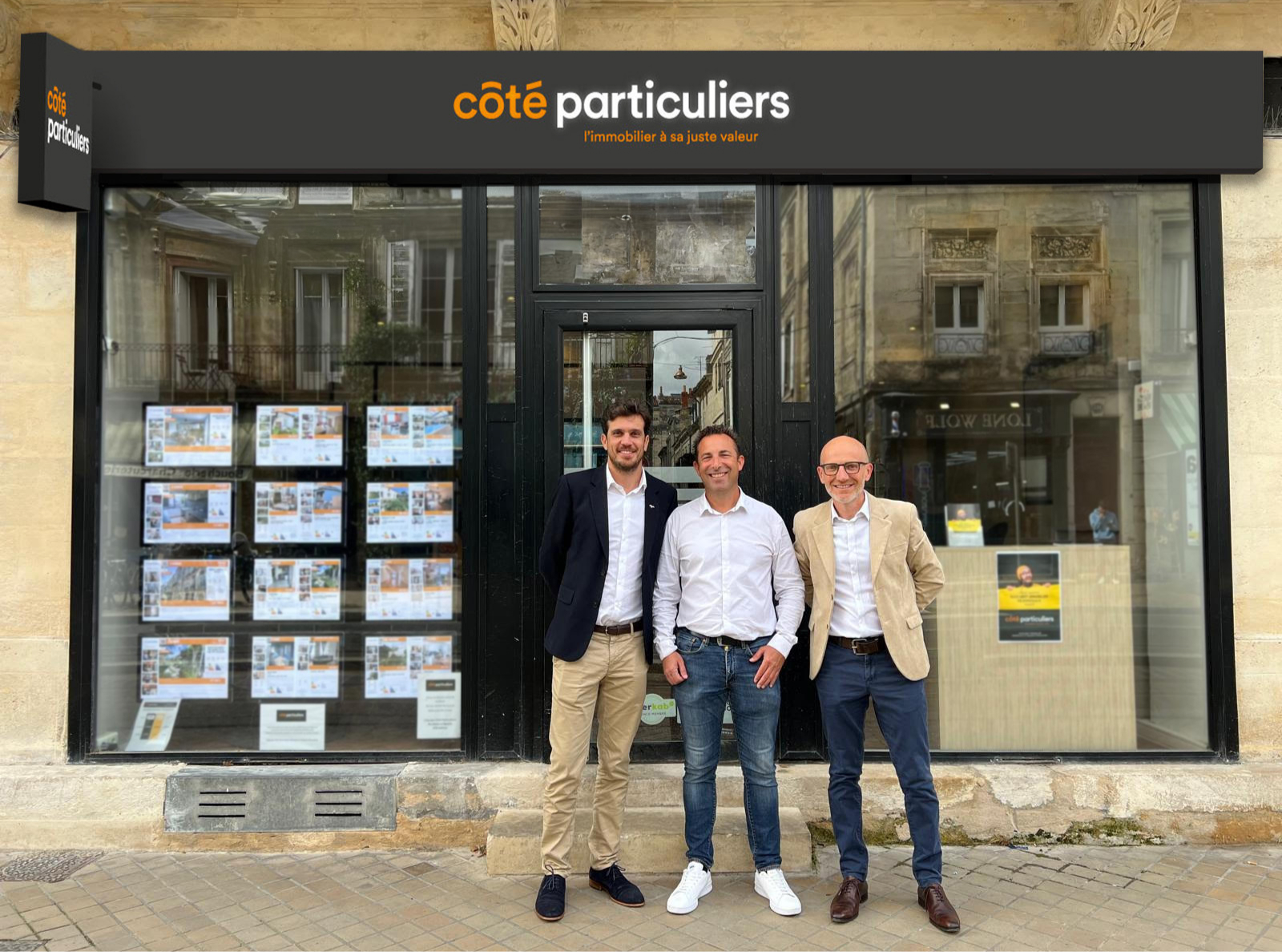 Actualité Côté Particuliers : Nouvelle adhésion d'agence à Bordeaux (Rive Gauche) !